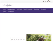 Tablet Screenshot of laauxiliadora.com